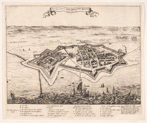 Città e castello di Landscron conquistati da I.K.M Cristiano Quinto Anno 1676 da Johann Husman