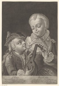 Udito da Johann Jacob Haid (possibly)