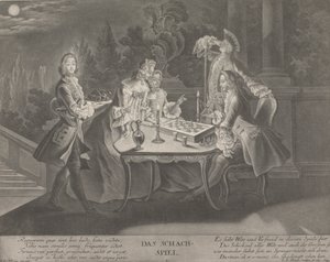 Il gioco degli scacchi da Johann Jacobus Haid