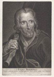 San Giuda Taddeo da Johann Jacobus Haid