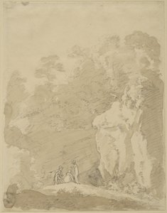 Uomo e due donne da Johann Jakob Dorner der Jüngere