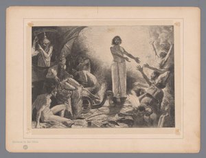 Cristo negli inferi da Johann Jakob Weber