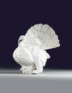 Modello di tacchino della Meissen, c.1733