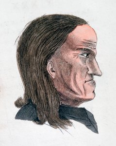 Le caratteristiche facciali di una persona malinconica, 1808