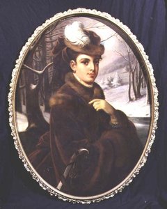 Ritratto di una elegante signora austriaca