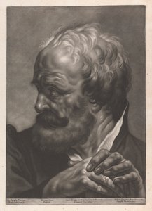 Ritratto di un uomo da Johann Lorenz Haid