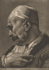 Ritratto di un uomo con cappello da Johann Lorenz Haid