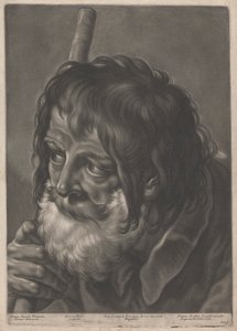 Ritratto di un uomo con un bastone da Johann Lorenz Haid