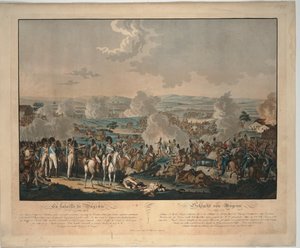 La battaglia di Wagram da Johann Lorenz Rugendas the Younger