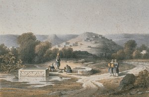 Cana. Incisione di Bernatz et alii - Eisenblätter, R. Editore da Johann Martin Bernatz