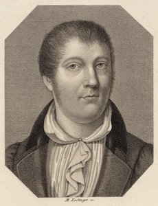 Ritratto del violinista e compositore Louis Spohr 1784-1859, 1820 da Johann Martin Esslinger