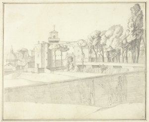 San Pietro in Vincoli, Roma da Johann Martin von Rohden