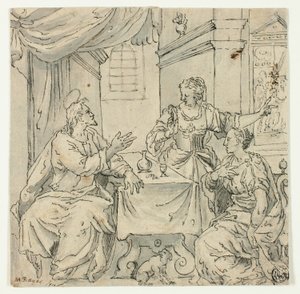 Cristo alla Tavola di Maria e Marta da Johann Mathias Kager