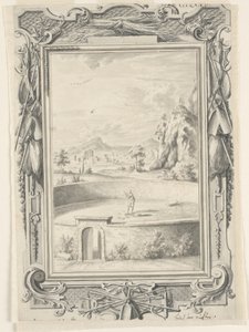 Studio per Il vello di Gedeone, Tavola 375, Physica Sacra da Johann Melchior Füssli