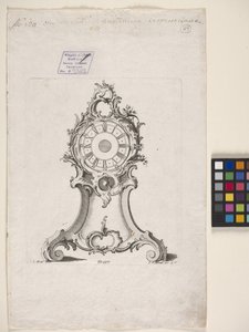 Orologio da Johann Michael Hoppenhaupt