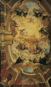 Glorificazione del nome di Gesù da Johann Michael Rottmayr