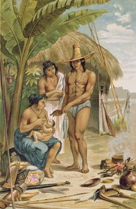 Famiglia indiana in Brasile orientale, da 
