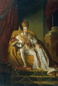 Imperatore Ferdinando I in abito di incoronazione