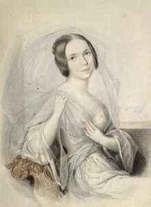 Ritratto di Henriette Gertrude Sontag (1806-54) da Johann Nepomuk Ender