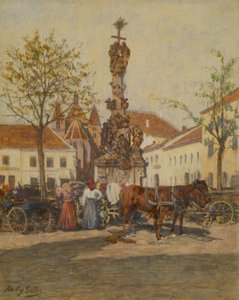 Castello di Harrow da Johann Nepomuk Geller