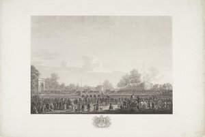 Arrivo del re Guglielmo I a Bruxelles, 1815