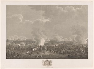 Battaglia di Waterloo, 1815 da Johann Nepomuk Gibèle