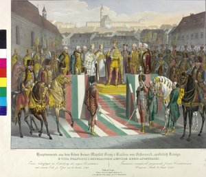 Incoronazione nella stufa 1792 da Johann Nepomuk Hoechle