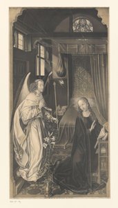 Annunciazione da Johann Nepomuk Strixner
