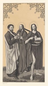 San Bartolomeo, Tommaso e Giovanni Battista (serie: Opere dalla collezione dei fratelli Boisserée)