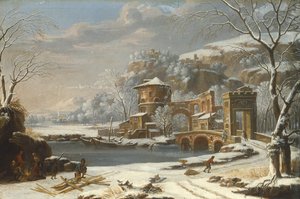 Paesaggio invernale da Johann Oswald Harms