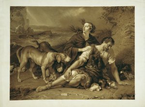 Arindal e Daura da Johann Peter Krafft