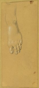 Studio di piedi per "Rüdiger e Angelika" da Johann Peter Krafft