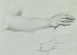 Studio di mano per "Arindal e Daura"