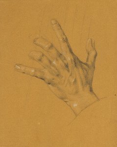 Studio di mano per "Ossian e Malvina" da Johann Peter Krafft