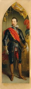 Imperatore Ferdinando II in piedi da Johann Peter Krafft