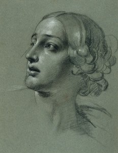 Studio della testa per "Arindal e Daura"