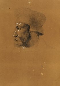 Studio della testa per "Faust" da Johann Peter Krafft