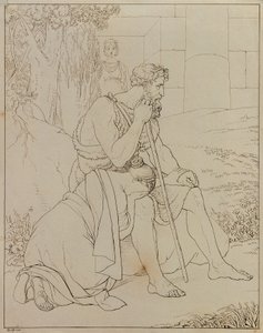 Edipo e Antigone da Johann Peter Krafft