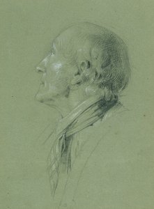 Studio di ritratto per "Il ritorno del soldato di riserva" (1817) da Johann Peter Krafft