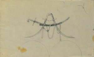 Studio con sciabole da Johann Peter Krafft