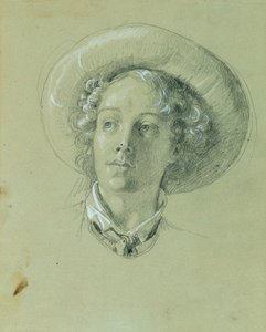 Studio per "Hermann e Dorothea nel vigneto"