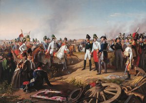 La dichiarazione di vittoria dopo la battaglia di Lipsia del 1813 da Johann Peter Krafft