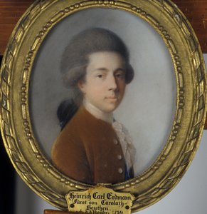Heinrich Carl Erdmann, Principe di Carolath-Beuthen da Johann Philipp Bach