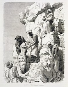 Ascesa della Grande Piramide da Johann Rudolph the Elder Huber