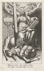 Religione Cristiana (Religio Christiana) sconfigge l