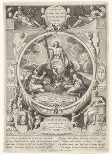 Cristo come vincitore della morte e del peccato da Johann Sadeler (I)