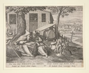 Santi Romualdo e Marino (da Oraculum Anachoreticum, 20)