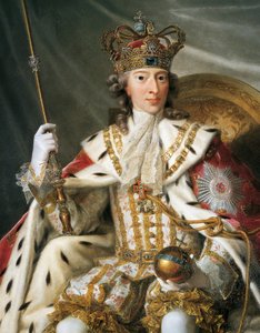Ritratto di Cristiano VI di Danimarca da Johann Salomon Wahl