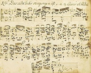 Orgel-Choral Präludium. Dal Orgelbüchlein da Johann Sebastian Bach