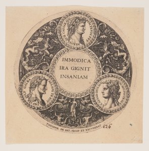 Immodica Ira Gignit Insaniam, Design per gli interni di Tazze